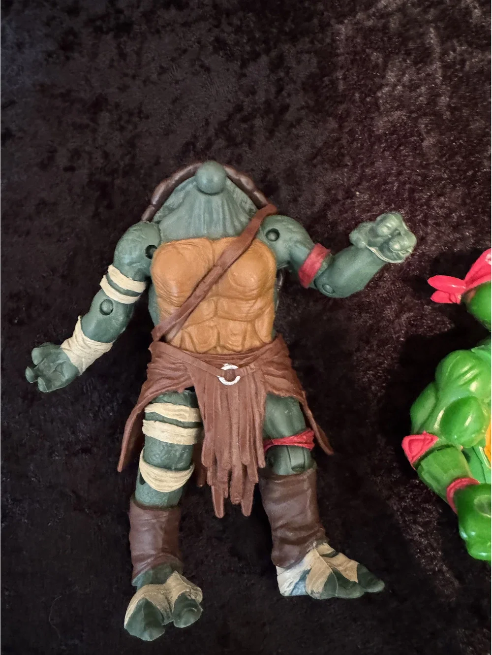 Vintage Teenage Mutant Ninja Turtles Action Figure Collection with Accessories